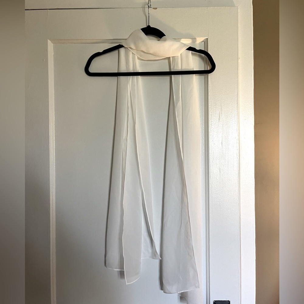 Short Bridal Scarf 72”